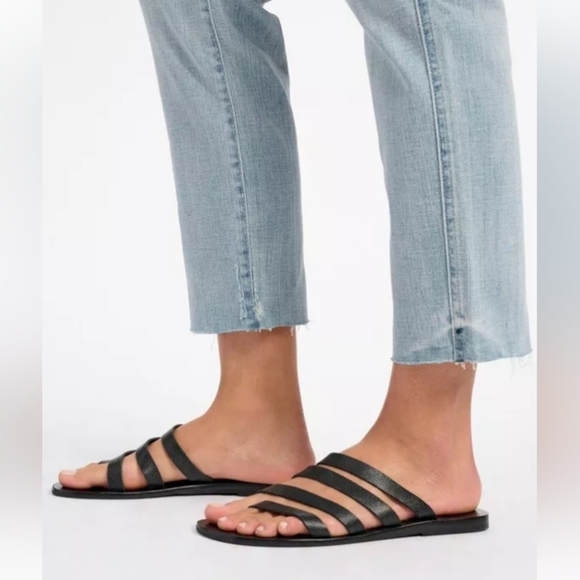 NWT Splendid High Waist Distressed Straight Crop Jean $178 - Picture 7 of 15